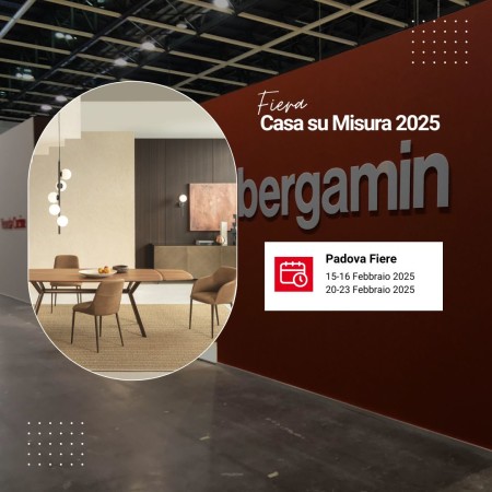 Bergamin alla Fiera Casa su misura 2025