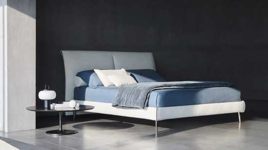 Letto matrimoniale made in Italy Twils